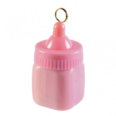 Ballongtyngd - Baby Bottle Rosa 170g