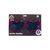 Jumbo hjrtformade glasgon, metallic, blandade frger
