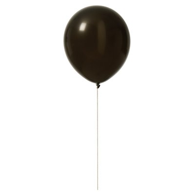 Svarta ballonger 10-pack