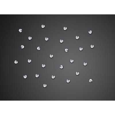 Diamanter - Silver 3 mm 50 st