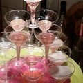 Transparenta margaritaglas i plast 312 ml - 20 st Transparenta margaritaglas i plast 312 ml - 20 st