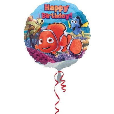 Folieballong - Nemo Happy Birthday 45cm