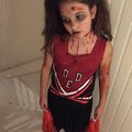 Zombie Cheerleader maskeraddräkt Zombie Cheerleader maskeraddräkt