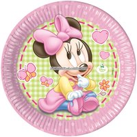 Mimmi Pigg baby runda papperstallrikar 23 cm - 8 st