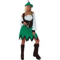 Robin Hood / Peter Pan tjej maskeraddräkt Robin Hood / Peter Pan tjej maskeraddräkt