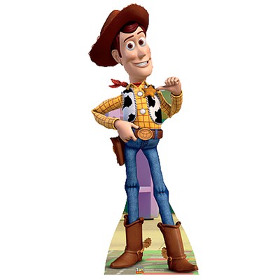Toy story woody pappfigur - 153cm