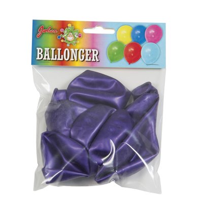 Lilametallic ballonger - 8 pack