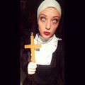 Supernöjd med Zinglands nunneutklädnad :)! Nunna - maskeraddräkt klassisk