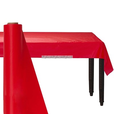 Rd Pappersduk p rulle - 8 m