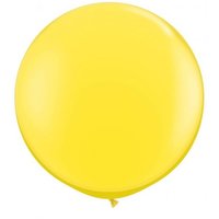 Jätteballong - Gul 80 cm