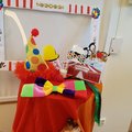 Clownhatt och peruk Clownhatt och peruk