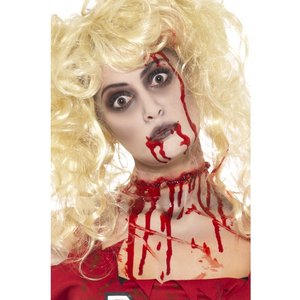 Zombie Make Up set med blod
