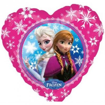 Folieballong - Frost Anna & Elsa Love 45 cm