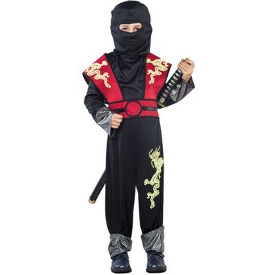 Ninja maskeraddrkt fr barn