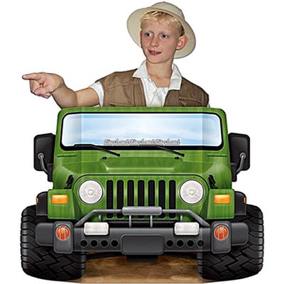 Jeep fotofrgrund - 64cm