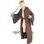 Deluxe Jedi Robe maskeraddräkt barn - Ålder 8-10 år
