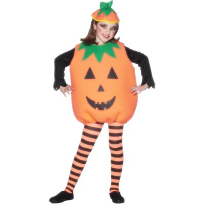 Pumpkin maskeraddrkt barn