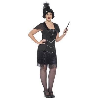 Flapper maskeraddrkt