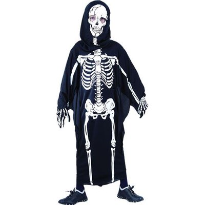 Skelett pojke maskeraddrkt