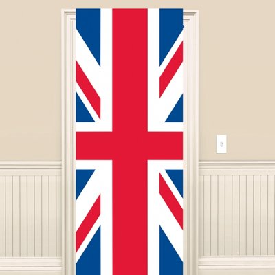 Brittiska flaggan drrverdrag 1,5m