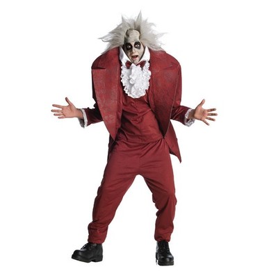 Krympt huvud Beetlejuice maskeraddrkt