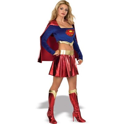 Super Girl / Superwoman maskeraddrkt