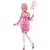 Marie Antoinette maskeraddräkt glitter - Medium