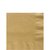 Guldfärgade 3-lagers kaffeservetter 25 cm - 20 st