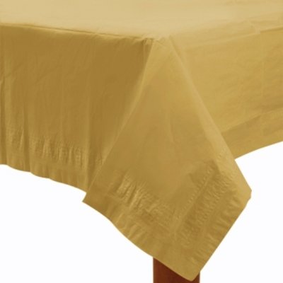 Guldfrgad bordsduk - 3-lagers papper 1.4m x 2.8m