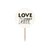 Cupcake toppers - Sweet love 6 st