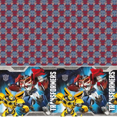 Transformers Prime bordsduk i plast - 120 x 180 cm