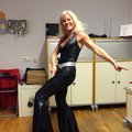 Uppladdning disco aerobic på Träningskompaniet i Halmstad