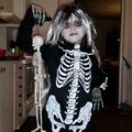 Skelleton Rebecca med smink, vantar och kläder från er