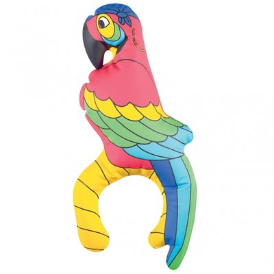 Uppblsbar papegoja - hjd 28 cm