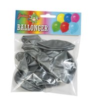 Silvermetallic ballonger - 8pack