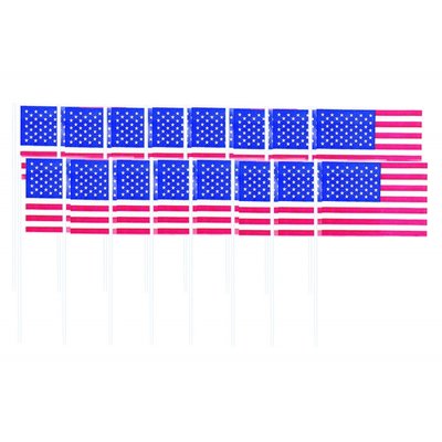 Amerikanska flagg dekorationer - 120 st
