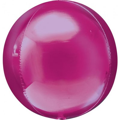 Folieballong - Orbz Rosa