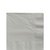 Silverfärgade 3-lagers kaffeservetter 25 cm - 20 st
