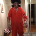 På bilden är jag sminkad med ZOMBIE LATEX-KIT.
I är jag sminkad med SVART (och vit) CREAM MAKEUP