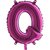 Bokstavsballong - Q Rosa 35 cm