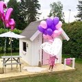 Bra kvalité på ballongerna, perfekt för helium. Rekommenderas! Latexballonger - Metallic Rosa