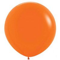 Jätteballong - Orange 80 cm