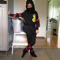 Min ninja son när han ska på maskerad ? Ninja maskeraddräkt för barn