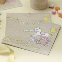 Rock-a-bye-baby pappersservetter till 1-�rsdagen 33 cm - 20 st