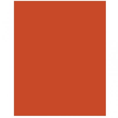 Orange plastduk - 1.4m x 2.8m