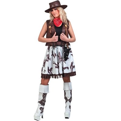 Cowgirl maskeraddrkt