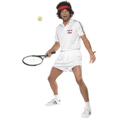 Tennisspelare maskeraddrkt