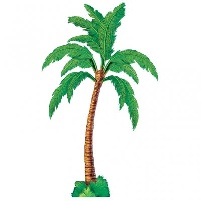 Ledad palm pappersfigur 1,8m