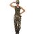 Khaki kamouflage maskeraddräkt - Medium