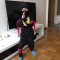 Ninja maskeraddräkt för barn Ninja maskeraddräkt för barn